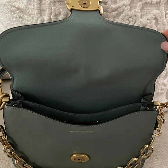 Coach Chain Tabby Shoulder Bag - Picture 8 of 12